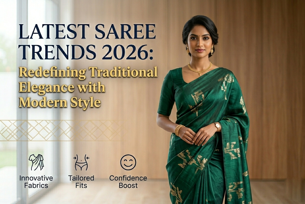 Latest Saree Trends 2026: Redefining Traditional Elegance with Modern Style